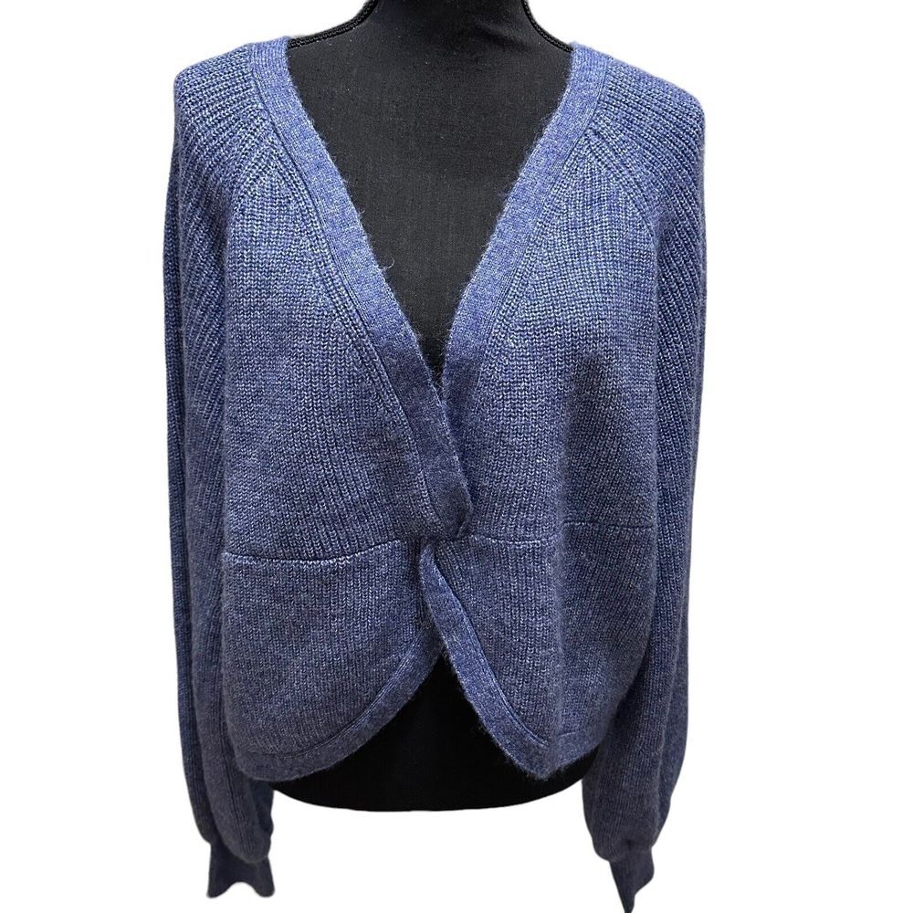 Gianni Bini Reversible‎ JoJo Sweater Knit Size XL Wool Blend